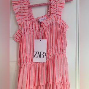 New with tags girls size 7 linen summer dress